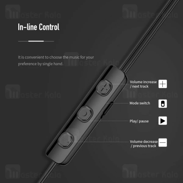 ایرفون RockSpace RAU0596 Mutin Dual-Unit Stereo Earphone