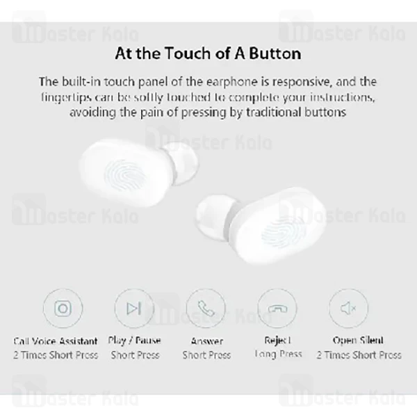 هندزفری بلوتوث دوتایی شیائومی Xiaomi Mi AirDots Wireless Earphones