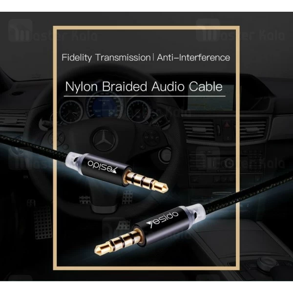 کابل انتقال صدا Yesido YAU-02 Audio Cable 1m