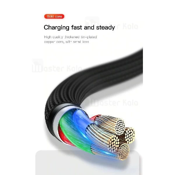 کابل سه سر بیسوس Baseus 3-in-1 of Three Little Pigs CAMLT-PG01 توان 3.5 آمپر