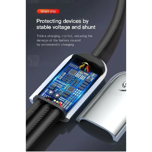 کابل سه سر بیسوس Baseus 3-in-1 of Three Little Pigs CAMLT-PG01 توان 3.5 آمپر