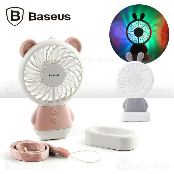 پنکه فانتزی بیسوس Baseus Dharma bear / Rabbit mini Fan طراحی قاب حمل