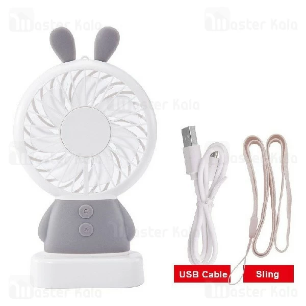 پنکه فانتزی بیسوس Baseus Dharma bear / Rabbit mini Fan طراحی قاب حمل