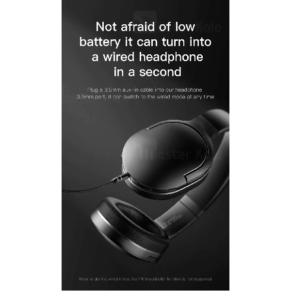 هدفون بلوتوث بیسوس Baseus Encok D02 Wireless Bluetooth Headphone