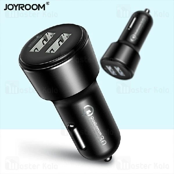 شارژر فندکی فست شارژ جویروم Joyroom CC-032 Phantom QC 3.0 دو پورت