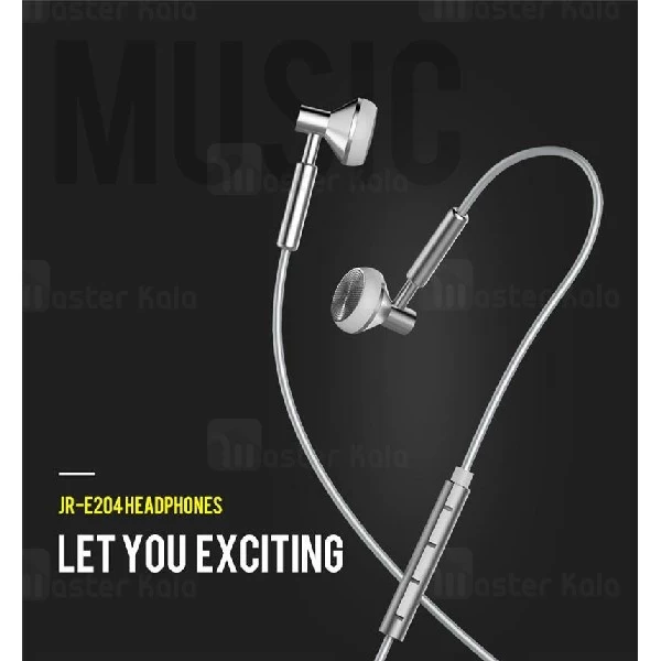 هندزفری سیمی جویروم Joyroom JR-E204 Metal Music Earphone