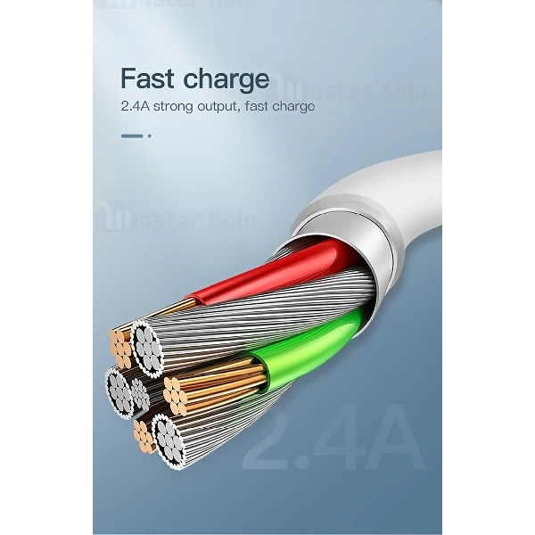 کابل میکرو یو اس بی توتو TOTU BMA-018 Jane توان 2.4 آمپر و طول 1 متر