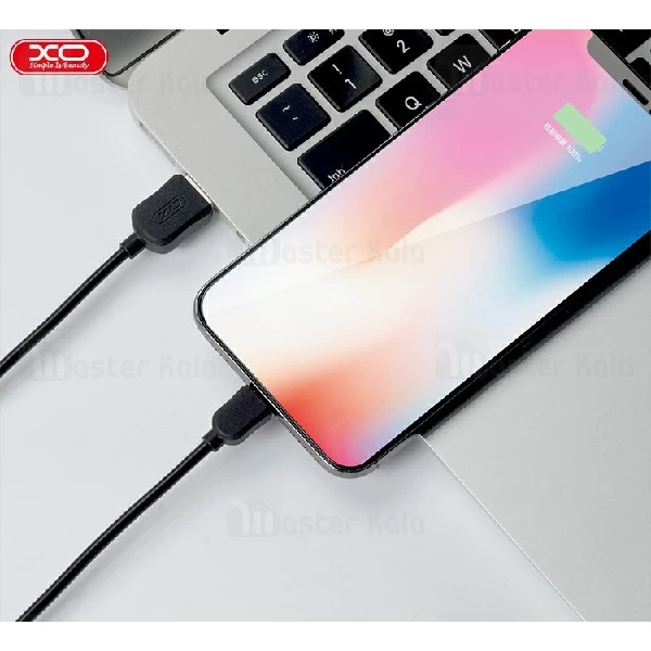 کابل لایتنینگ ایکس او XO NB41 Cable توان 2 آمپر و طول 1 متر