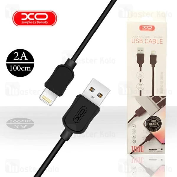 کابل لایتنینگ ایکس او XO NB41 Cable توان 2 آمپر و طول 1 متر