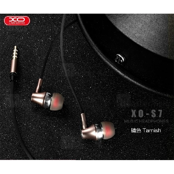 هندزفری سیمی ایکس او XO S7 Spiral Metal wired Handsfree