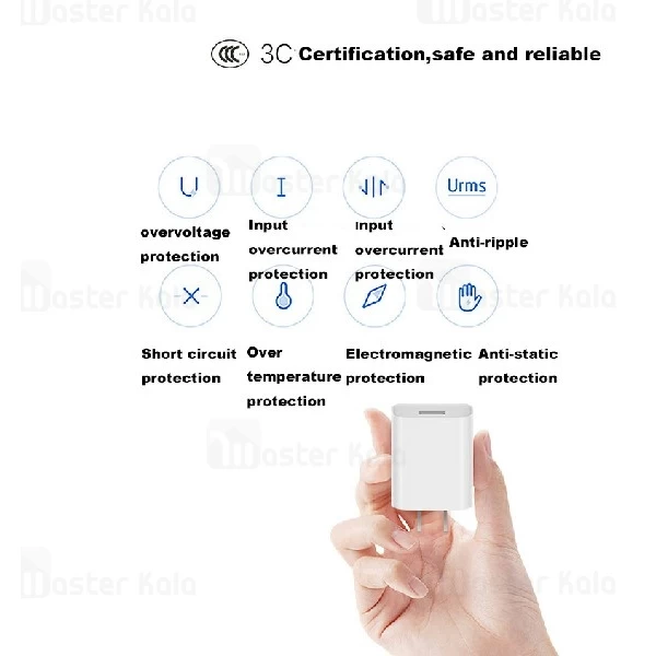 آداپتور شارژر شیائومی Xiaomi ZMI HA612 توان 2.5 آمپر