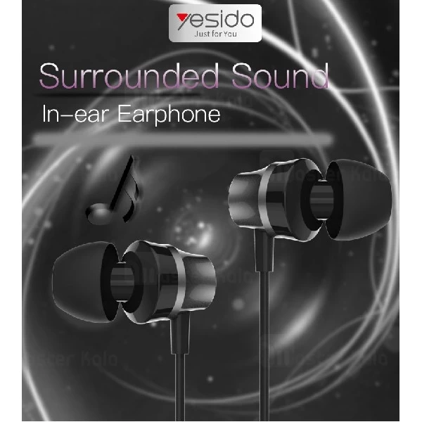 هندزفری سیمی یسیدو Yesido YH12 Universal Wired-Control