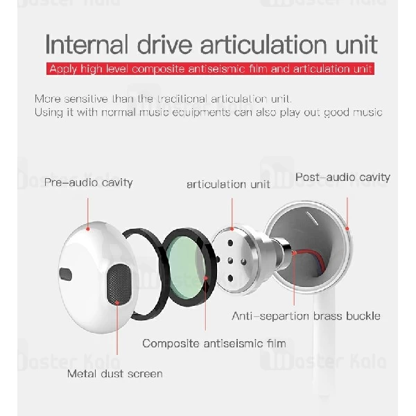 هندزفری سیمی یسیدو Yesido YH17 Earphone طرح ایرپاد