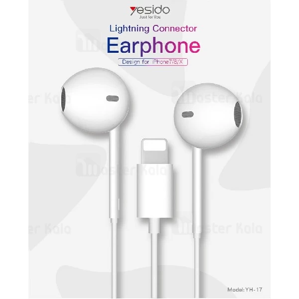 هندزفری سیمی یسیدو Yesido YH17 Earphone طرح ایرپاد