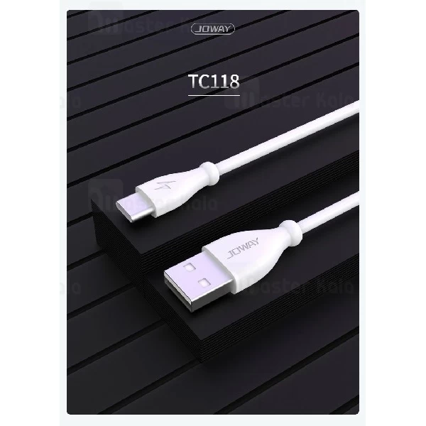 کابل Type C جووی Joway TC118 Data Cable با توان 2 آمپر و طول 1 متر