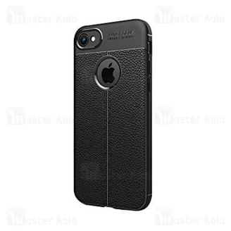 قاب محافظ ژله ای طرح چرم آیفون Apple iPhone 4-4s Auto Focus