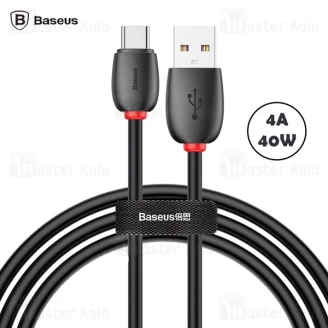 کابل Type C سوپر شارژ بیسوس Baseus Purple Ring 5A CATZS-01 توان 40 وات