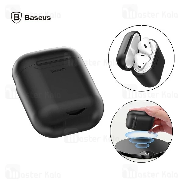 کیف شارژ وایرلس ایرپاد بیسوس Baseus Wireless Charger Case WIAPPOD-01