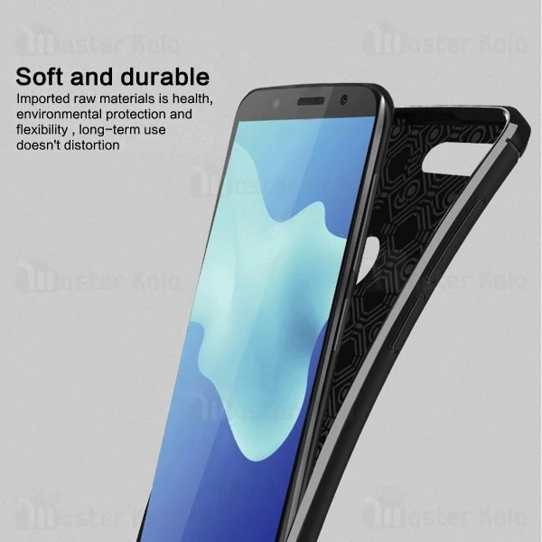 قاب فیبر کربنی Huawei Y5 2018 / Y5 Prime 2018 / Honor 7s Becation Litchi Rugged Armor