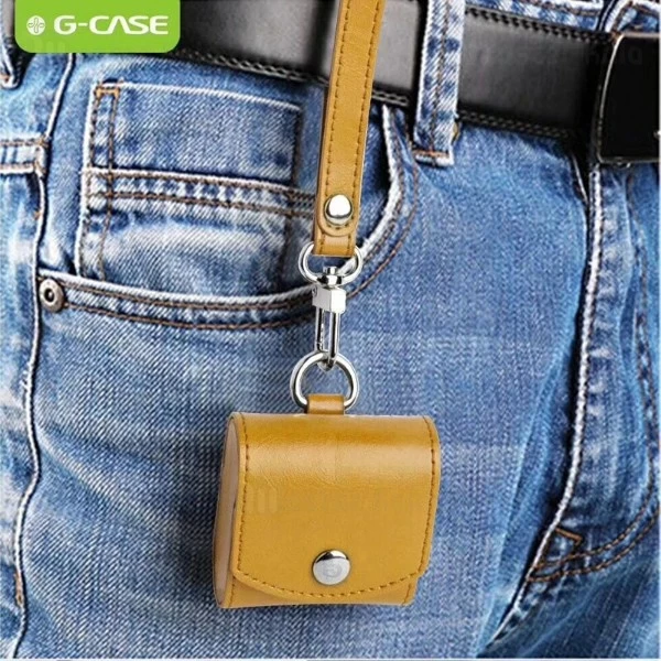 کاور محافظ ایرپاد جی کیس G-Case Airpod Leather Protective Case