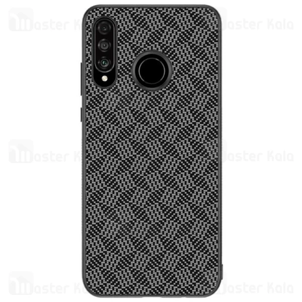 قاب فیبر کربنی نیلکین هواوی Huawei P30 Lite / Nova 4e Nillkin Synthetic Fiber Plaid
