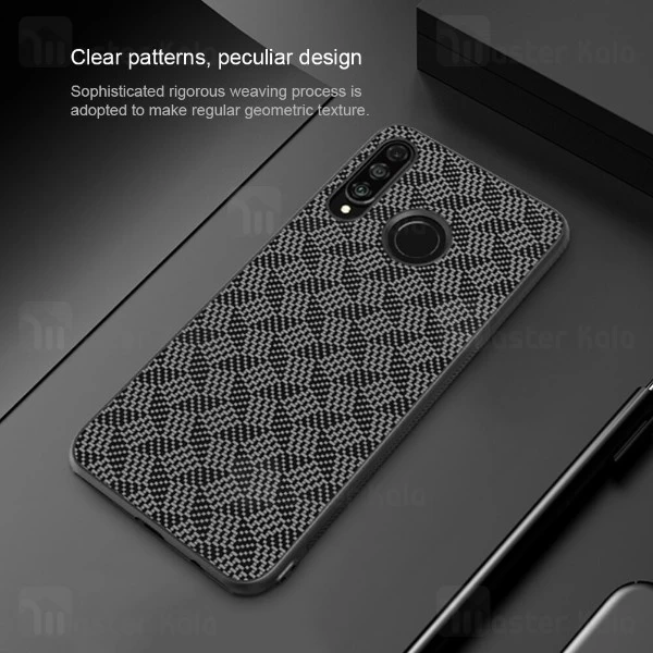 قاب فیبر کربنی نیلکین هواوی Huawei P30 Lite / Nova 4e Nillkin Synthetic Fiber Plaid