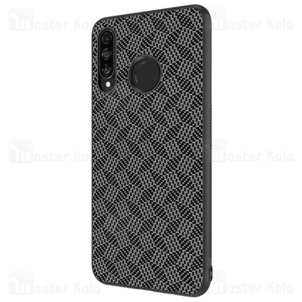 قاب فیبر کربنی نیلکین هواوی Huawei P30 Lite / Nova 4e Nillkin Synthetic Fiber Plaid