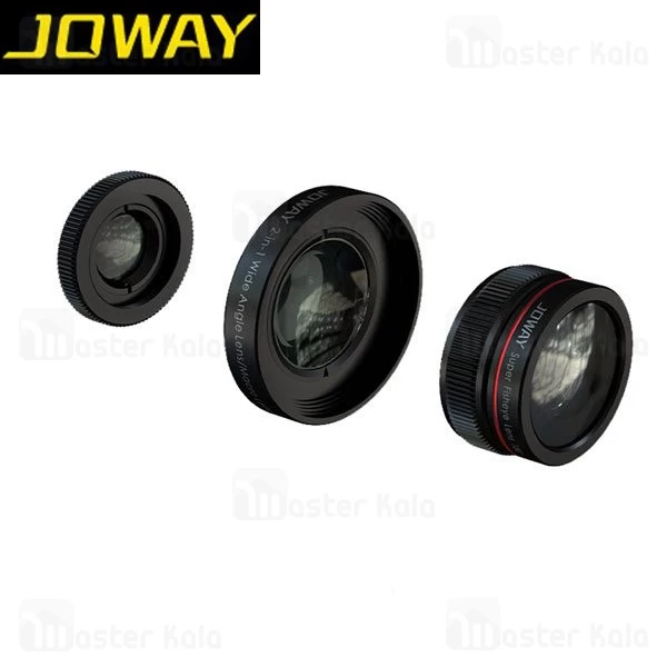 لنز کلیپسی دوربین موبایل جووی Joway PZJT01 3 in 1 Superior Lens