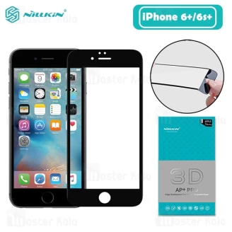 محافظ صفحه شیشه ای تمام صفحه نیلکین Apple iPhone 6 Plus / 6s Plus Nillkin 3D AP+ Pro