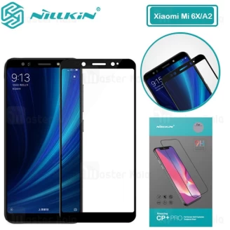 محافظ صفحه شیشه ای تمام صفحه تمام چسب نیلکین شیائومی Xiaomi Mi A2 / 6X Nillkin CP+ Pro