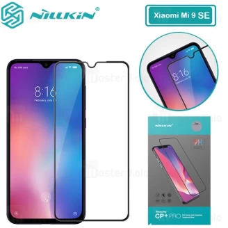 محافظ صفحه شیشه ای تمام صفحه تمام چسب نیلکین شیائومی Xiaomi Mi 9 SE Nillkin CP+ Pro