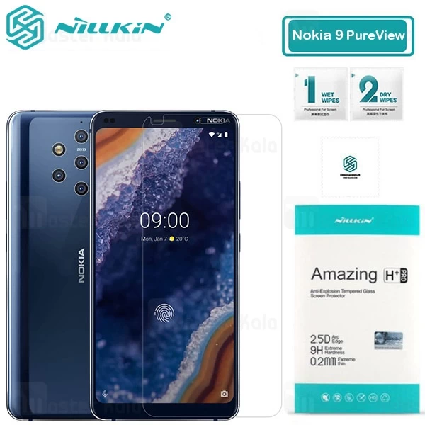 گلس نیلکین Nillkin H+ Pro Glass Screen Protector Nokia 9 PureView
