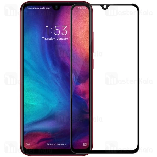 محافظ صفحه شیشه ای تمام صفحه تمام چسب نیلکین شیائومی Xiaomi Redmi Note 7 XD CP+ Max