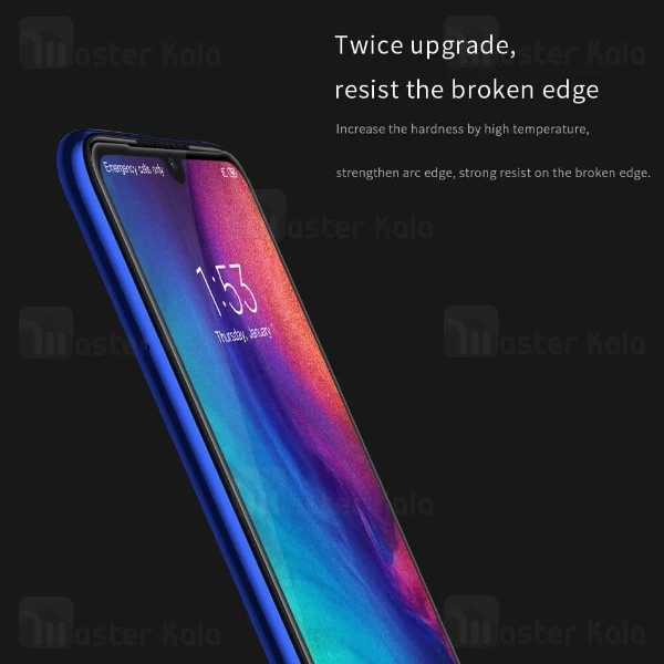 محافظ صفحه شیشه ای تمام صفحه تمام چسب نیلکین شیائومی Xiaomi Redmi Note 7 XD CP+ Max