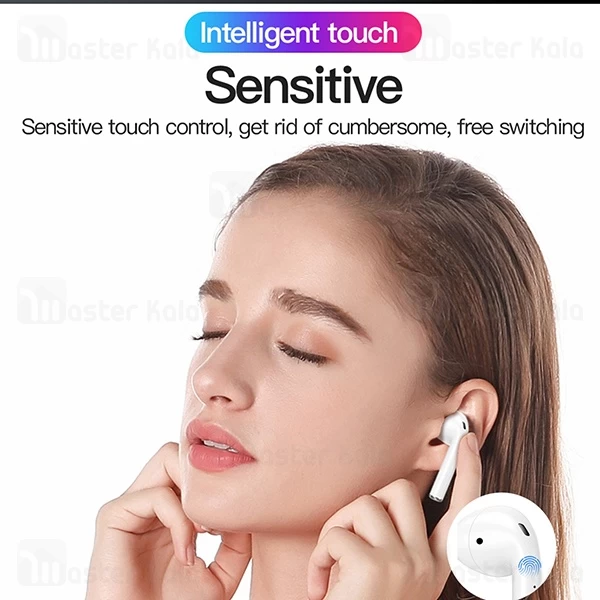 هندزفری بلوتوث دوگوش توتو TOTU EAUB-024 Glory Series مناسب آیفون و اندروید