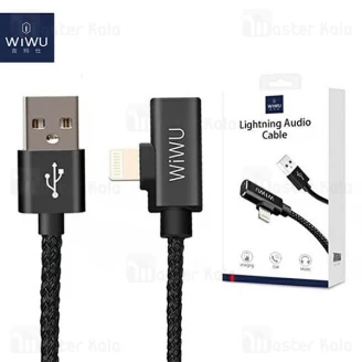 کابل تبدیل لایتنینگ اتصال همزمان هندزفری و شارژر WiWU ST01 Lightning Audio 2 in 1