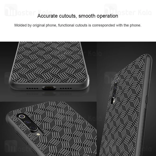 قاب فیبر کربنی نیلکین هواوی Xiaomi Mi 9 / Mi9 Explorer Nillkin Synthetic Fiber Plaid