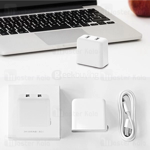 آداپتور Xiaomi ZMI HA622 Dual USB Quick Charger