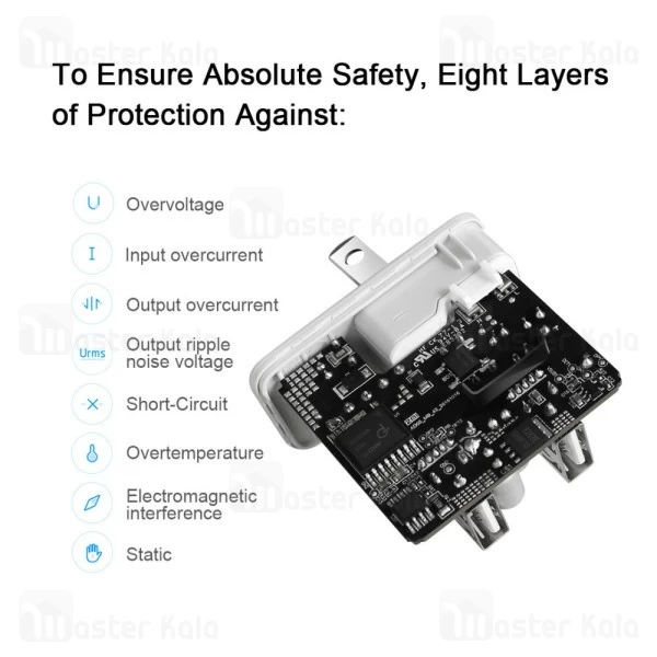 آداپتور Xiaomi ZMI HA622 Dual USB Quick Charger