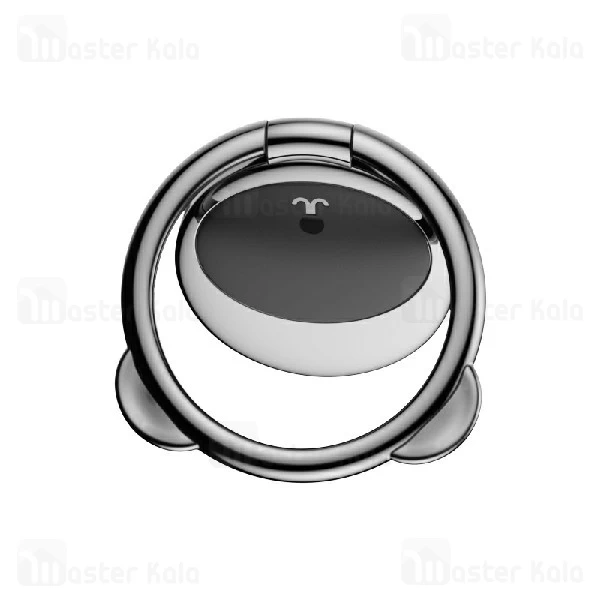 حلقه نگهدارنده موبایل بیسوس Baseus Bear Finger Metal Ring SUBR-01 طرح خرس