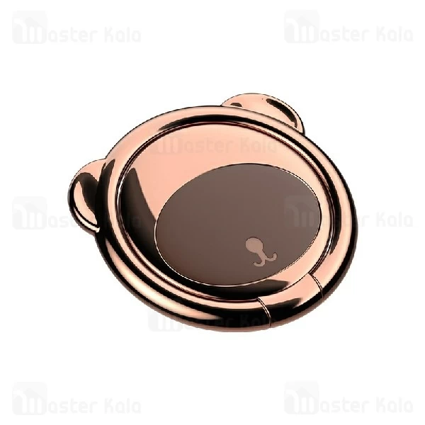 حلقه نگهدارنده موبایل بیسوس Baseus Bear Finger Metal Ring SUBR-01 طرح خرس