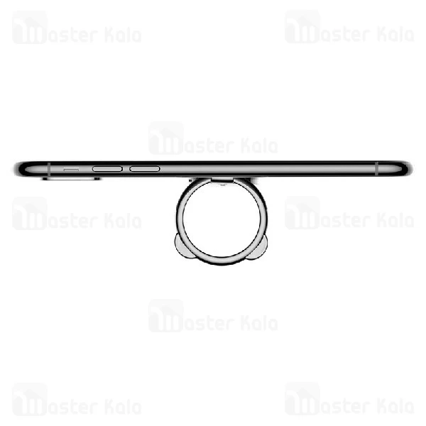 حلقه نگهدارنده موبایل بیسوس Baseus Bear Finger Metal Ring SUBR-01 طرح خرس