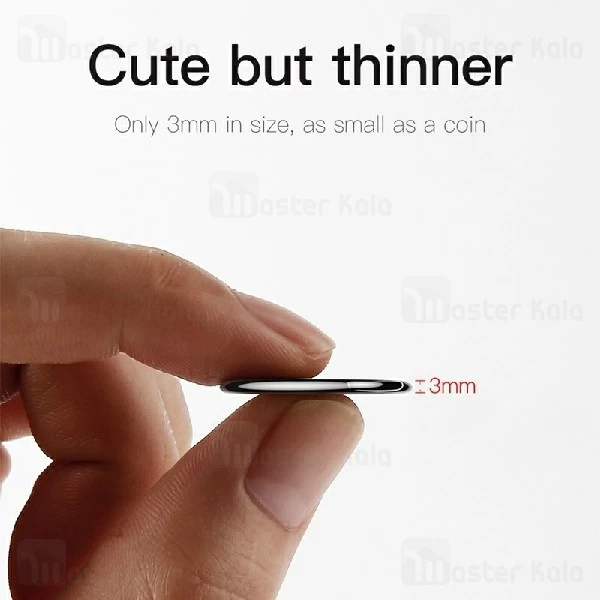 حلقه نگهدارنده موبایل بیسوس Baseus Bear Finger Metal Ring SUBR-01 طرح خرس