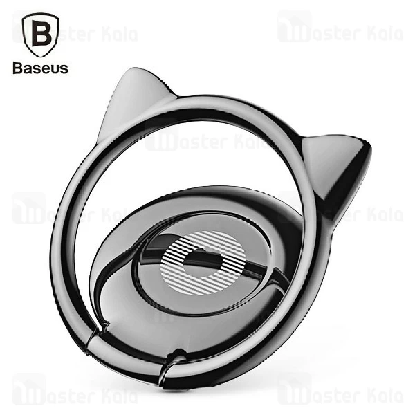 حلقه نگهدارنده موبایل بیسوس Baseus Cat Ear Ring Bracket SUMA-01 طرح گربه