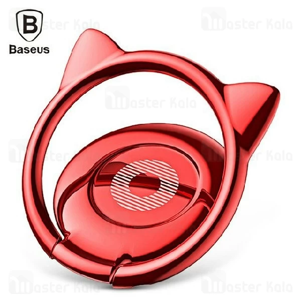 حلقه نگهدارنده موبایل بیسوس Baseus Cat Ear Ring Bracket SUMA-01 طرح گربه