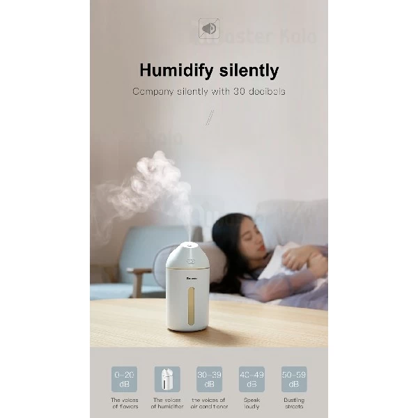 دستگاه بخور سرد و رطوبت ساز بیسوس Baseus Cute Mini Humidifier DHC9-02