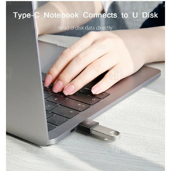 تبدیل USB به Type C بیسوس Baseus Exquisite Type-C to USB Converter CATJQ-B01