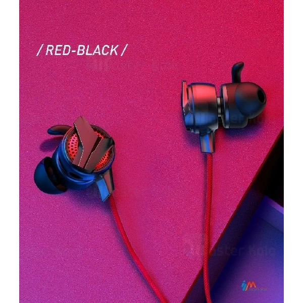 هندزفری سیمی بیسوس Baseus GAMO Wired Earphone H15 NGH15-01 طراحی گیمینگ