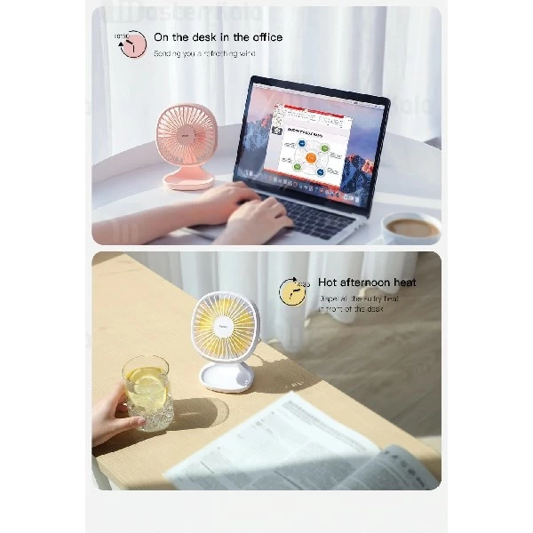 پنکه رومیزی بیسوس Baseus Pudding-Shaped Fan CXBD-02