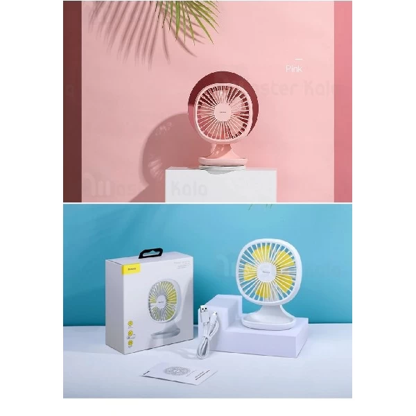 پنکه رومیزی بیسوس Baseus Pudding-Shaped Fan CXBD-02